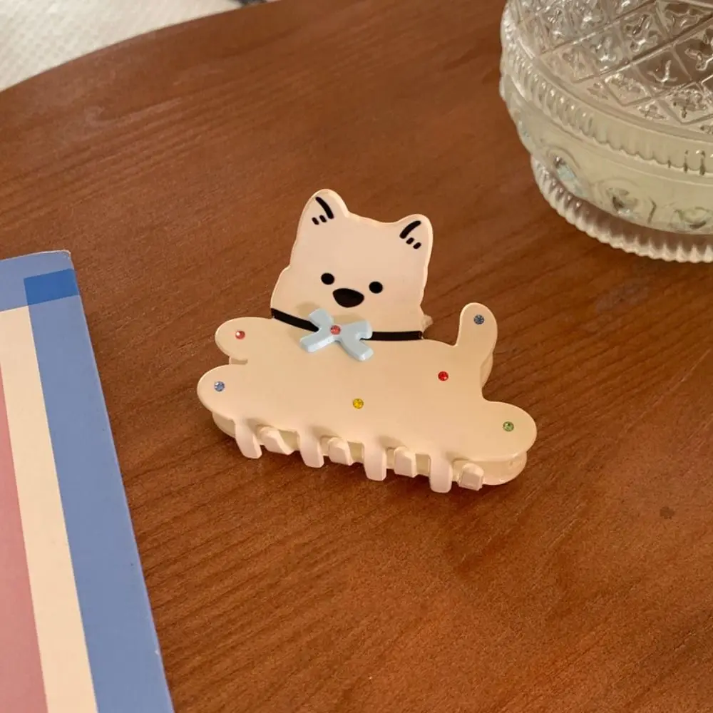 

Персонализированная заколка для волос в виде щенка, заколка-краб для волос, украшение для волос в корейском стиле, мультяшная заколка-акула для девочек