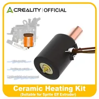 Creality The New Upgrade Ceramic Heating Block Kit for Sprite Extruder 3D Printer Parts Replacement Kit for Ender 3 S1/Pro/Plus