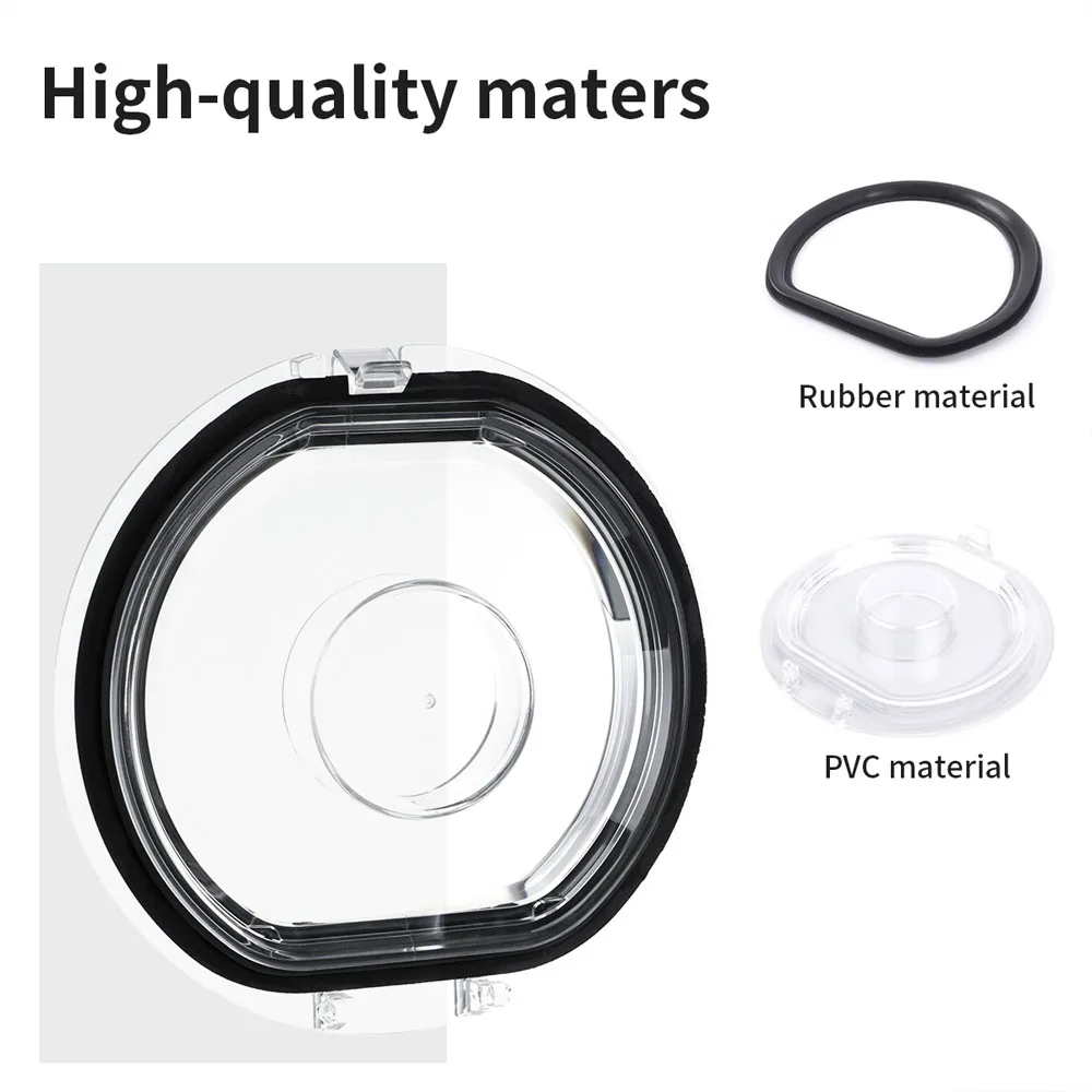 Adecuado para Dyson Hoover V7 V8 tapa inferior de cubo de basura sello anillo de goma accesorios para contenedores de residuos