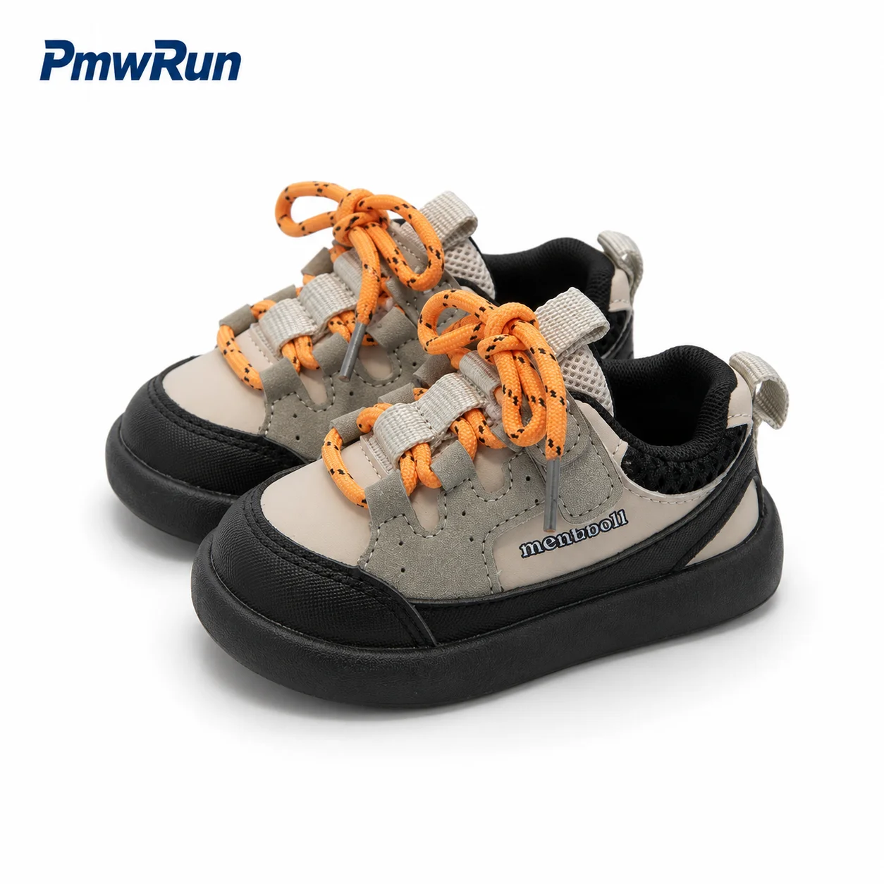 PU Leather Sport Shoes For Children Trend Fashion Boy's Girl's Sneakers Anti-slippery Waterproof Ou