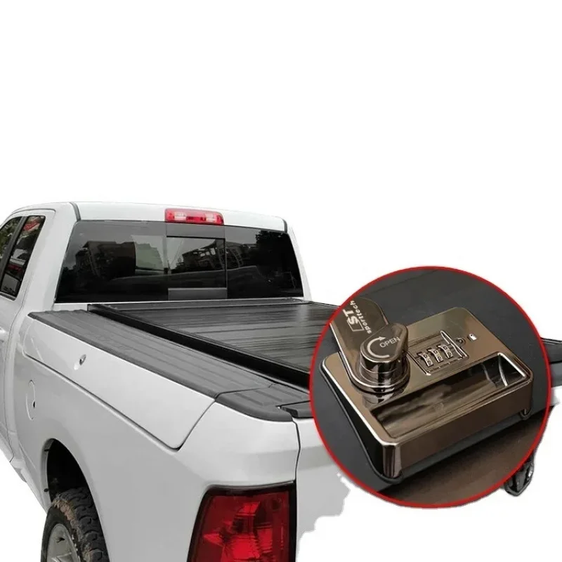 

Заводской хит продаж ST Manufacture Password Roller Tonneau Cover Pickup Truck Bed Cover Крышка из твердого алюминиевого сплава для Dodge Ram 15.