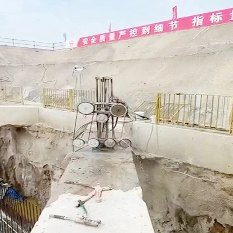 

Factory Price Hydraulic Electrical Hard Rock Cutting Hydraulic Wire Saw Machine Portable Hydraulic Diamond Wire Saw Machine