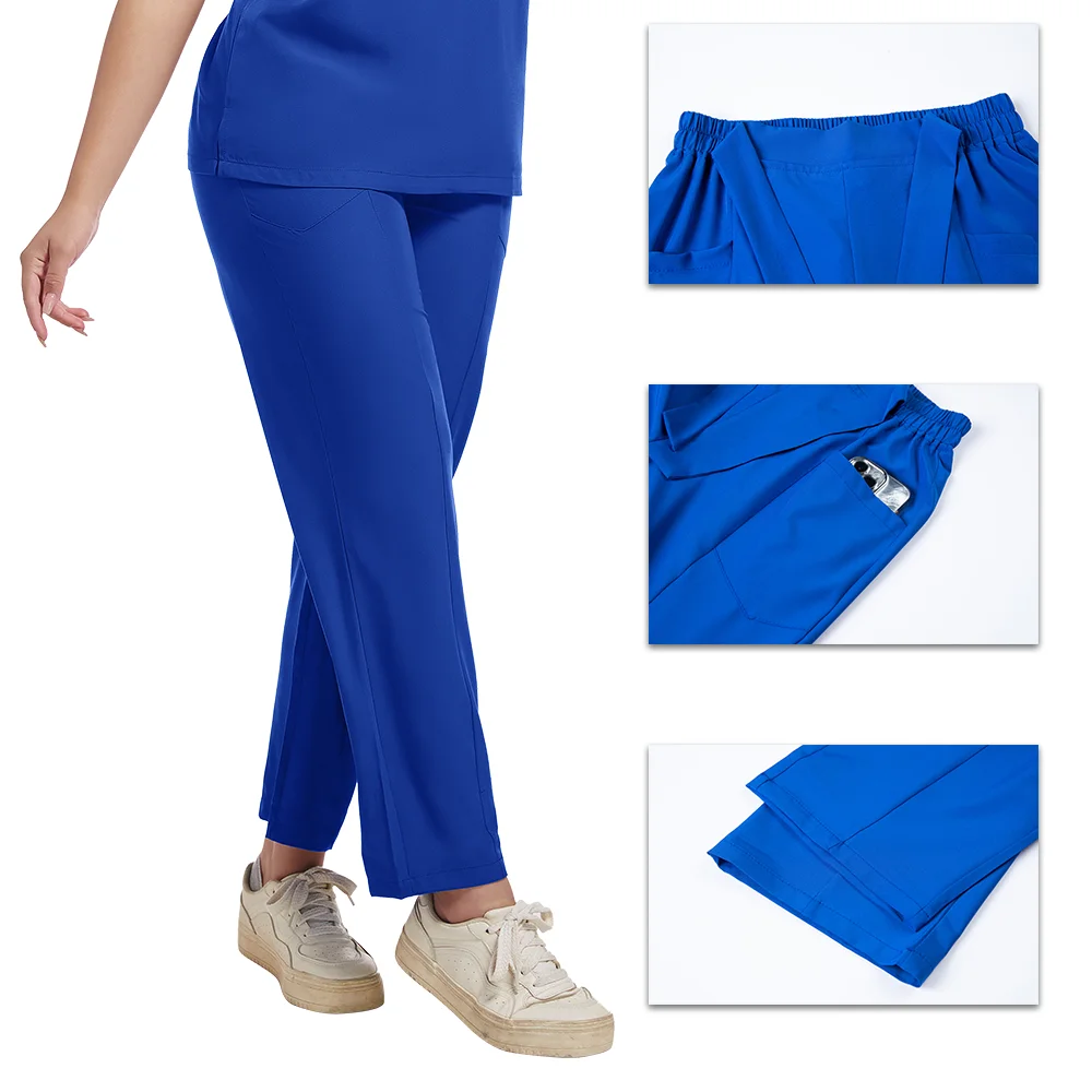 ชุดขัดชุดผู้หญิง Joggers อุปกรณ์การแพทย์ Healthcare เครื่องแบบผ่าตัด Lab Veterinary Clinic ชุดทํางาน Mens