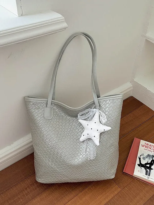Large Capacity Casual Retro Tote Bag 2026 Early Autumn New Women's High-End Fashion Commuting Single Shoulder Bag