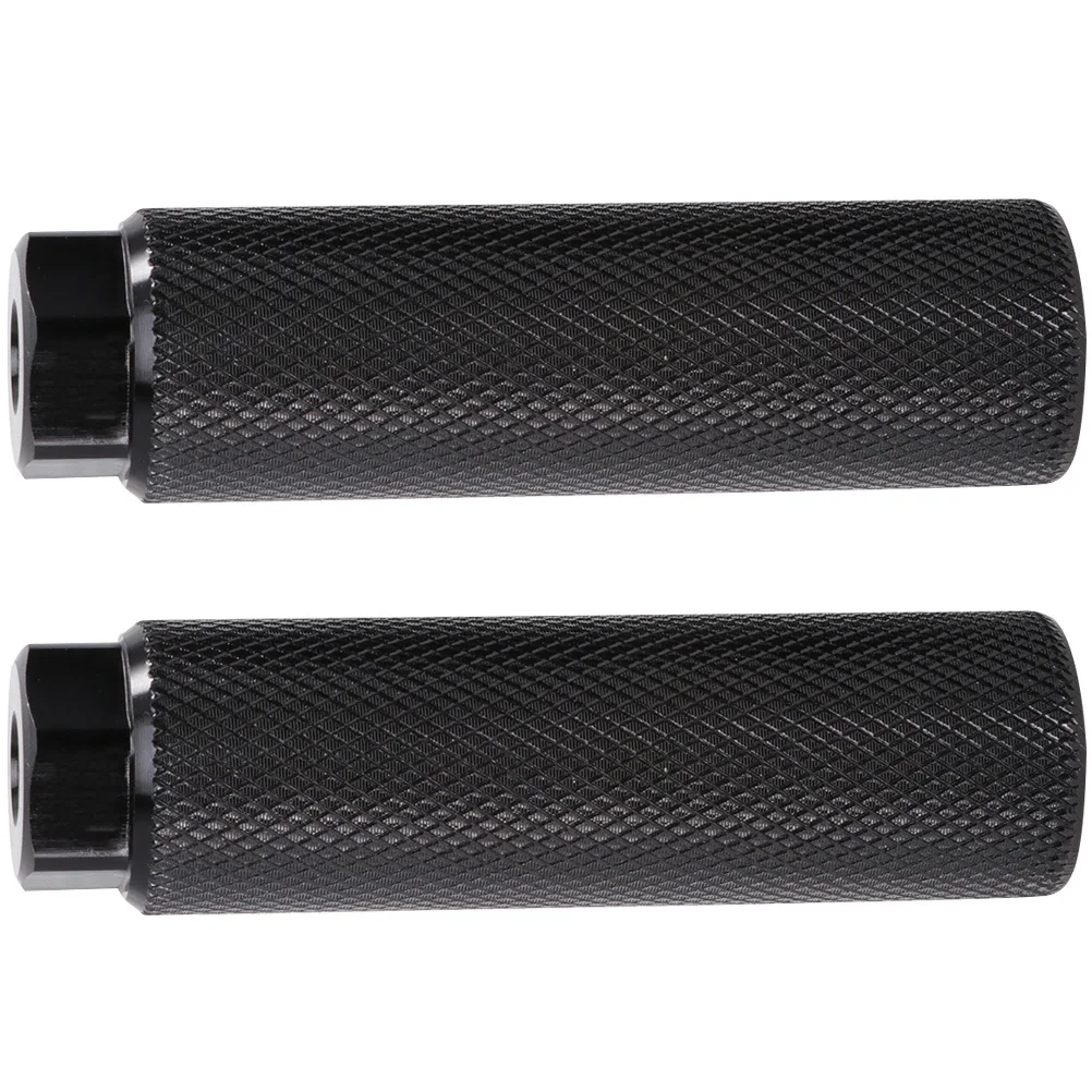 1Set Strong Bike Pegs Anti-Slip Design Practical Cycling Accessory Sturdy Portable Cylinder Bicycles Supplies