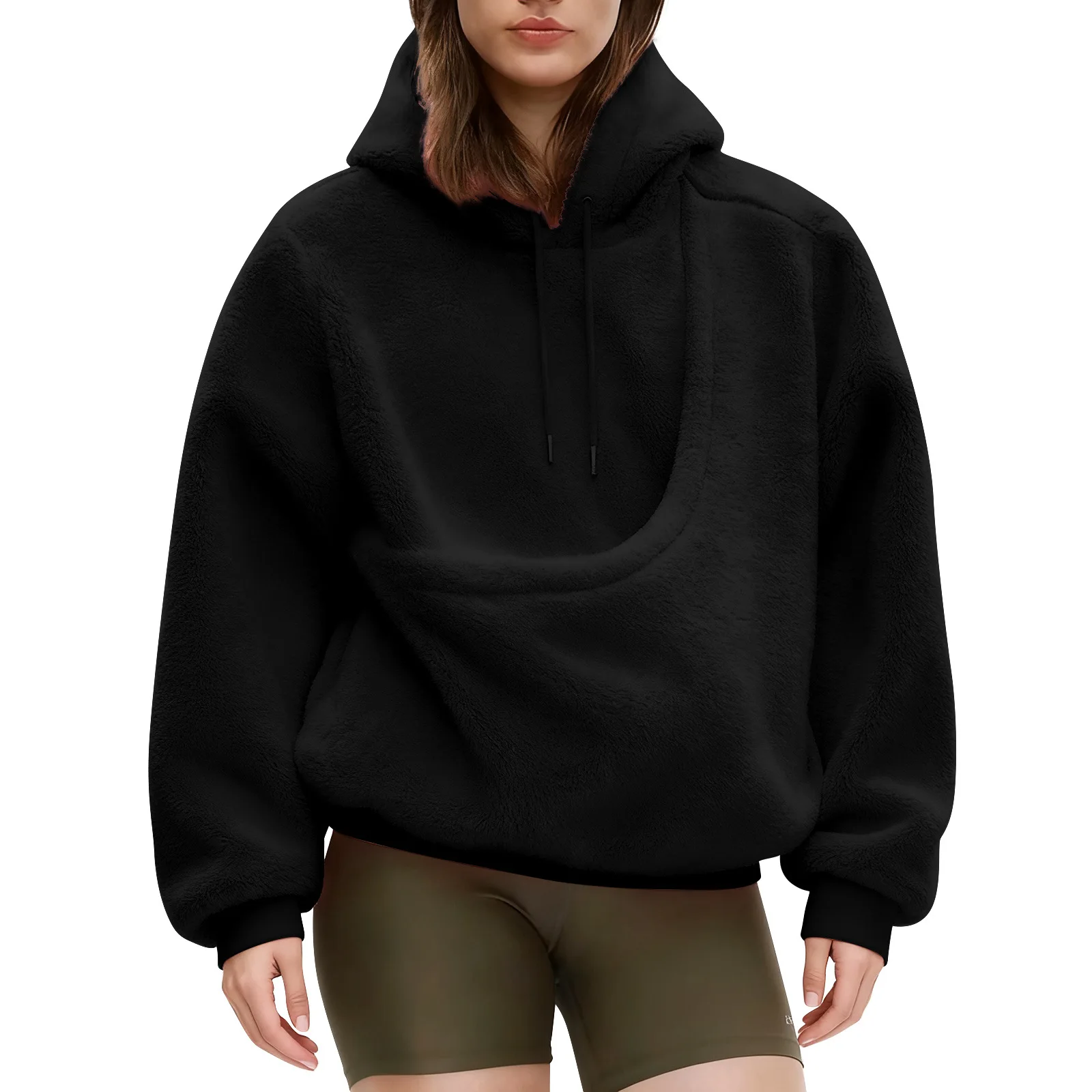 2026 Autumn Hoodie Kangaroo Dog Pet Holder Carrier Big Pouch Pocket Pullovers Sweatshirt Animal Pouch Hood Sweatshirt Out Wear