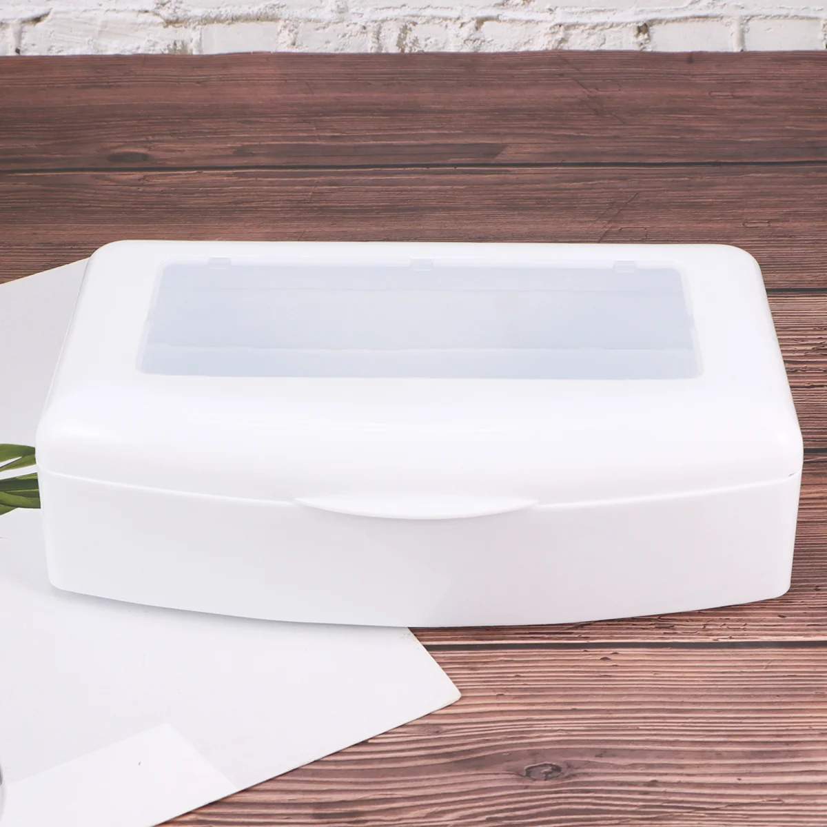 

Sterilizer Box Multi Purpose Transparent Lid Plastic Nail Equipment for Manicure Studio