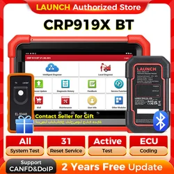 LANCEMENT-Outils de diagnostic automobile, Scanner OBD2, Codage ECU, Canineau DOIP, Scanner professionnel, X431, CRP919X, BT, Voiture, Livraison gratuite, Nouveau