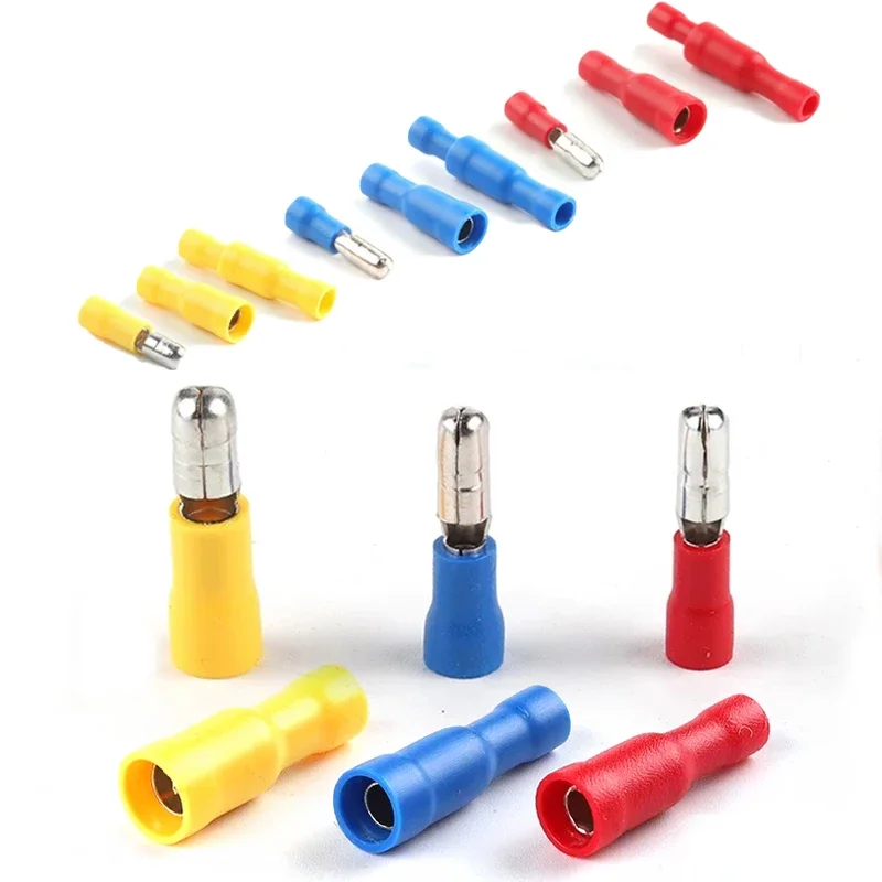 20PCS MPD/FRD Bullet Connectors Insulated Male/Female Crimp Terminals for 22-10AWG Wires