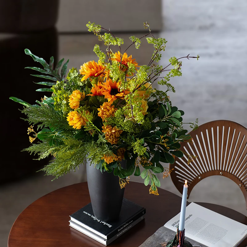 

Simulation rose fake flower living room decorative flower arrangement