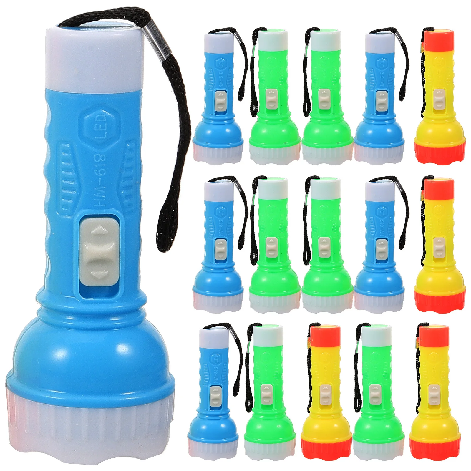 24 قطعة مصباح ليد جيب صغير المفاتيح البلاستيك المحمولة الشعلة Keyrings المدمجة في الهواء الطلق التخييم التنزه الطوارئ الشعلة المفاتيح