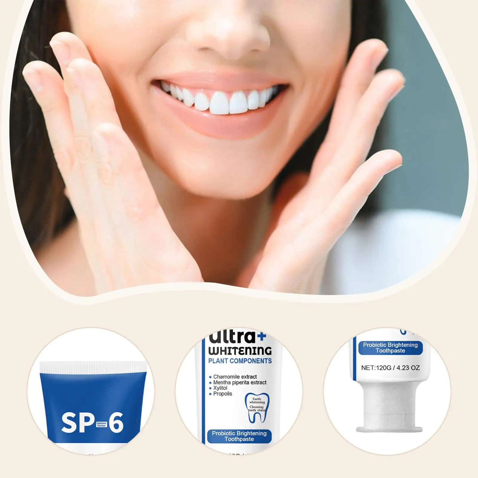 معجون أسنان للسفر، هدايا للاستخدام اليومي، إزالة البقع، يحافظ على الملحقات الطازجة #5