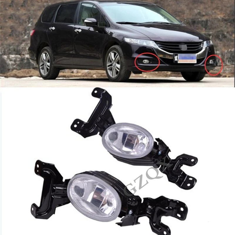 Kamshing Front Bumper Foglamp Foglight  Fog Lamp Fog Light For ODYSSEY RB3 2009-2011