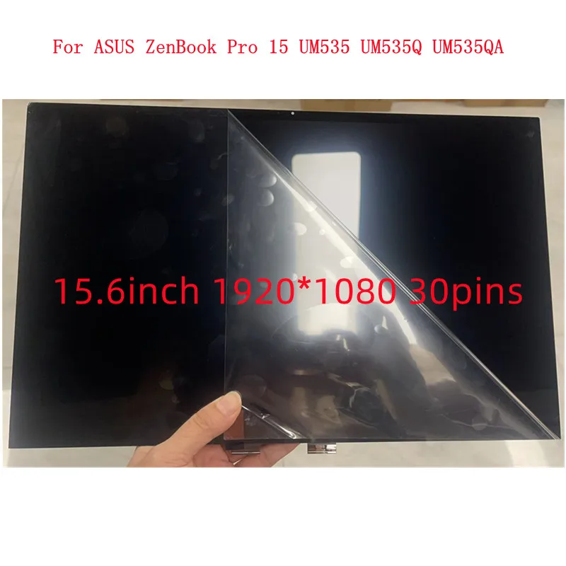 Original 15.6''FHD  For ASUS ZenBook Pro 15 UM535 UM535Q UM535QA Touch LCD Screen Assembly