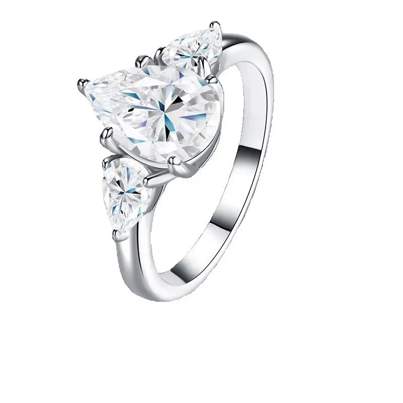 SongYun Brand Jewelry 925 Sterling Silver Engagement Ring D Color VVS Level Moissanite Diamond Ring Party for Women Fine Jewelry
