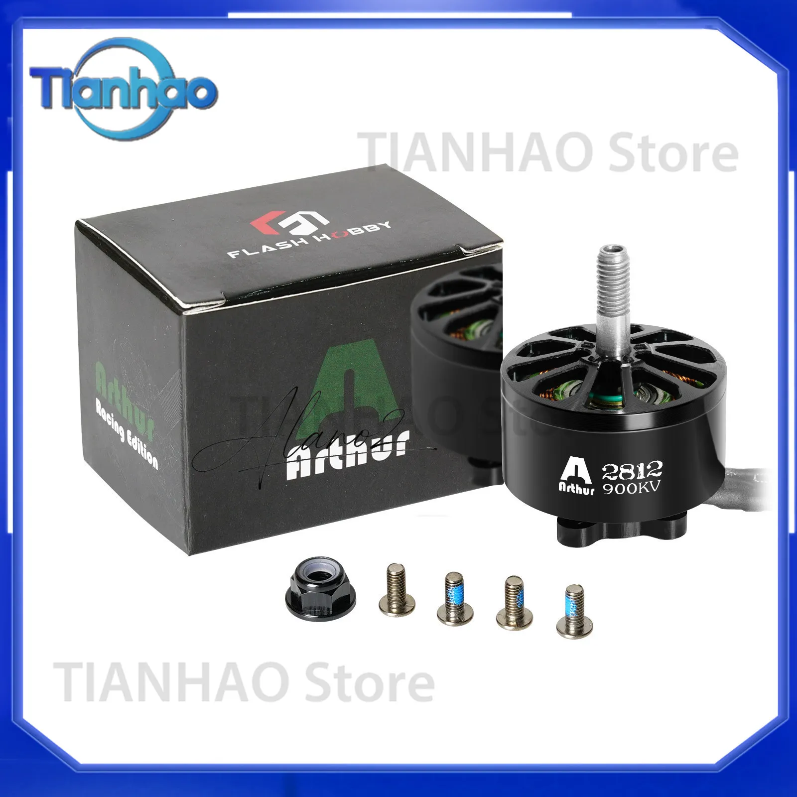 for FLASH HOBBY A2812 900kV brushless motor for RC drone quadcopter aircraft airplane helicopter multicopter UAV parts