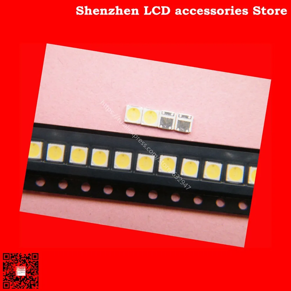 أضواء Led الخلفية لتلفزيون lcd ، 3 فولت الخرز مصباح مصلحة الارصاد الجوية 3030 ، 200 قطعة/الوحدة