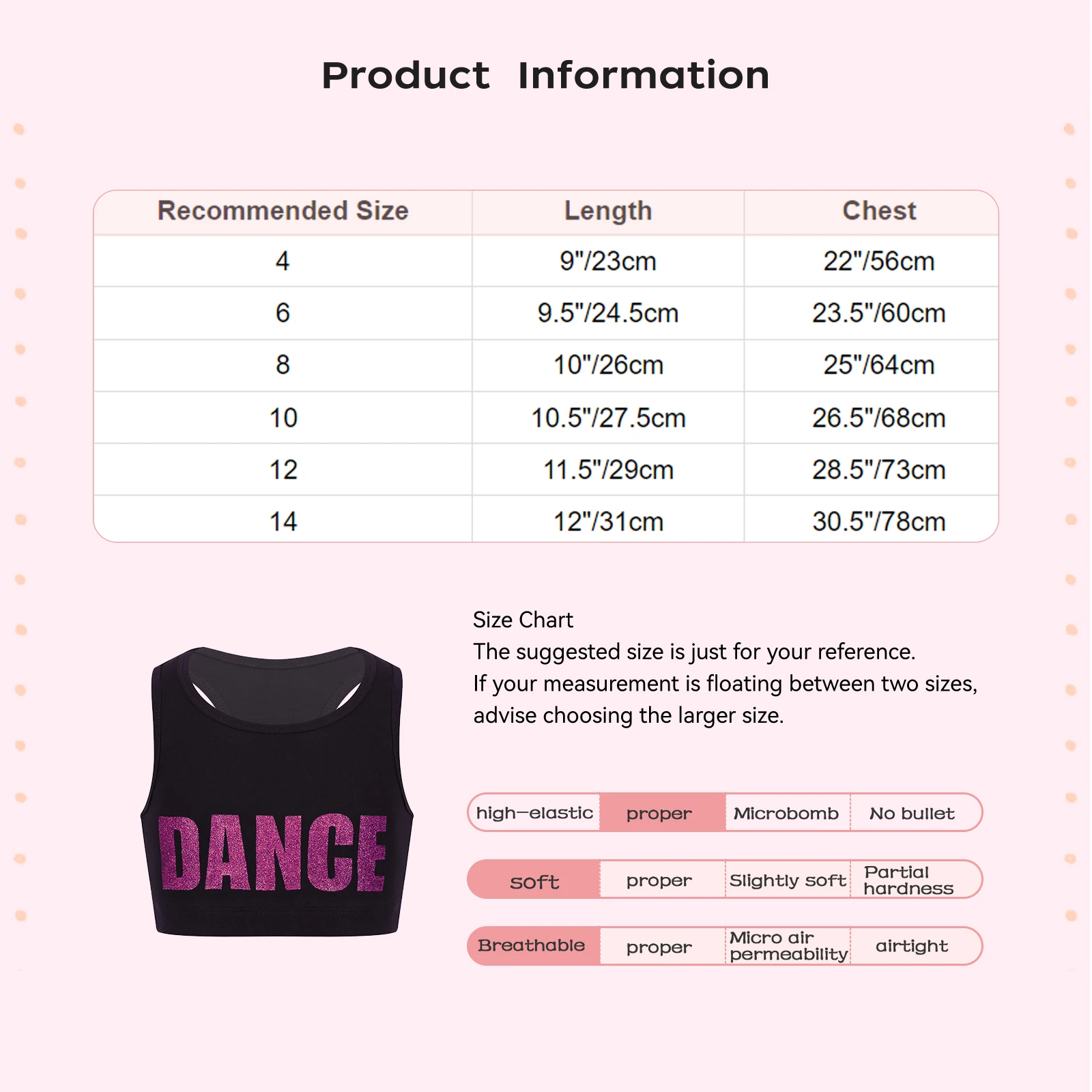 Kids Girls Sports Bras Top Tanks Sleeveless Racer Back Shiny Letters Print Crop Tops Bra for Dance Stage Performance Workout