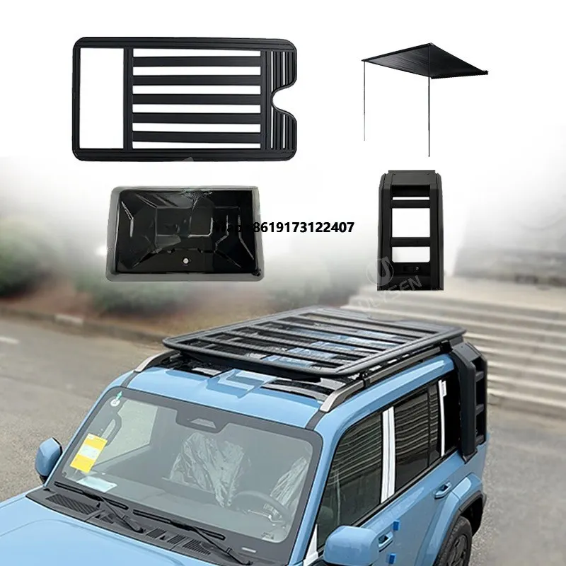 

Suitable for Chery ICAUR V27 Roof Rack Platform, Folding Ladder, Tactical Box & Storage Bag Kit Exterior Modification