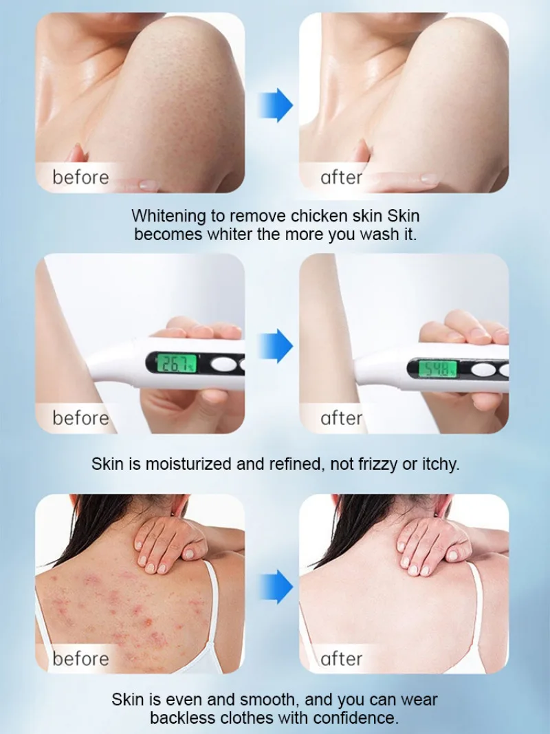 Women's Body Wash Rejuvenating White Moisturizing Niacinamide Hydrating Body Wash