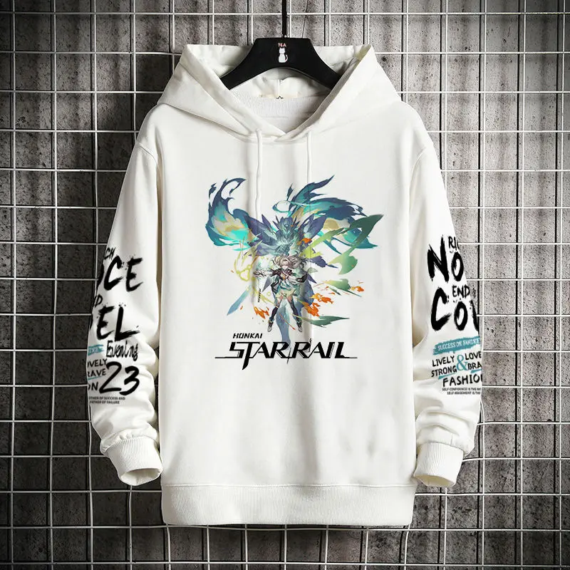 Game Anime Honkai: Star Rail Cos Kafka Imbibitor Lunae Jingliu Silver Wolf Etc. 2024 Unisex NEW Fashion Simple Fall Hoodie Top