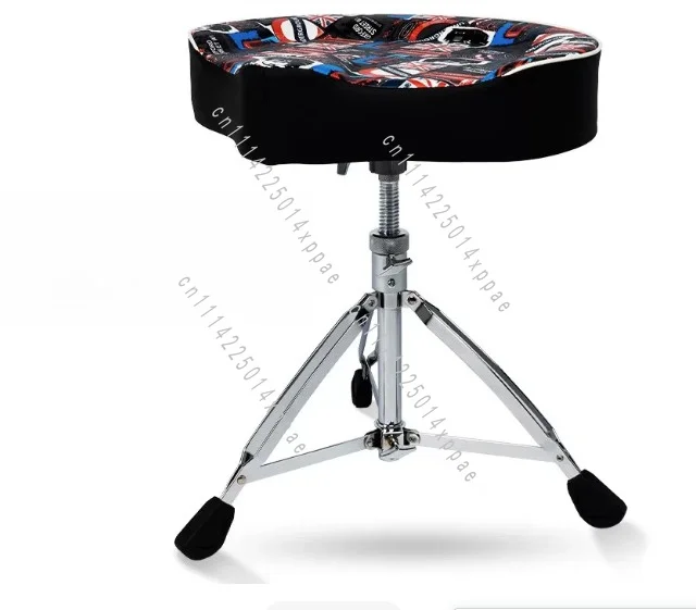 Saddle Stool, Drum Chair, Electric Drum Stool, Screw Lifting Height Adjustable Rotation