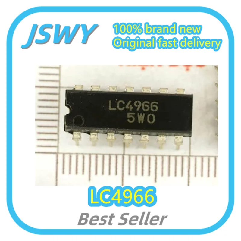 

(10/50pcs) LC4966 DIP14 Quad Bidirectional Analog Switch Original Genuine Electronics Brand New In Stock