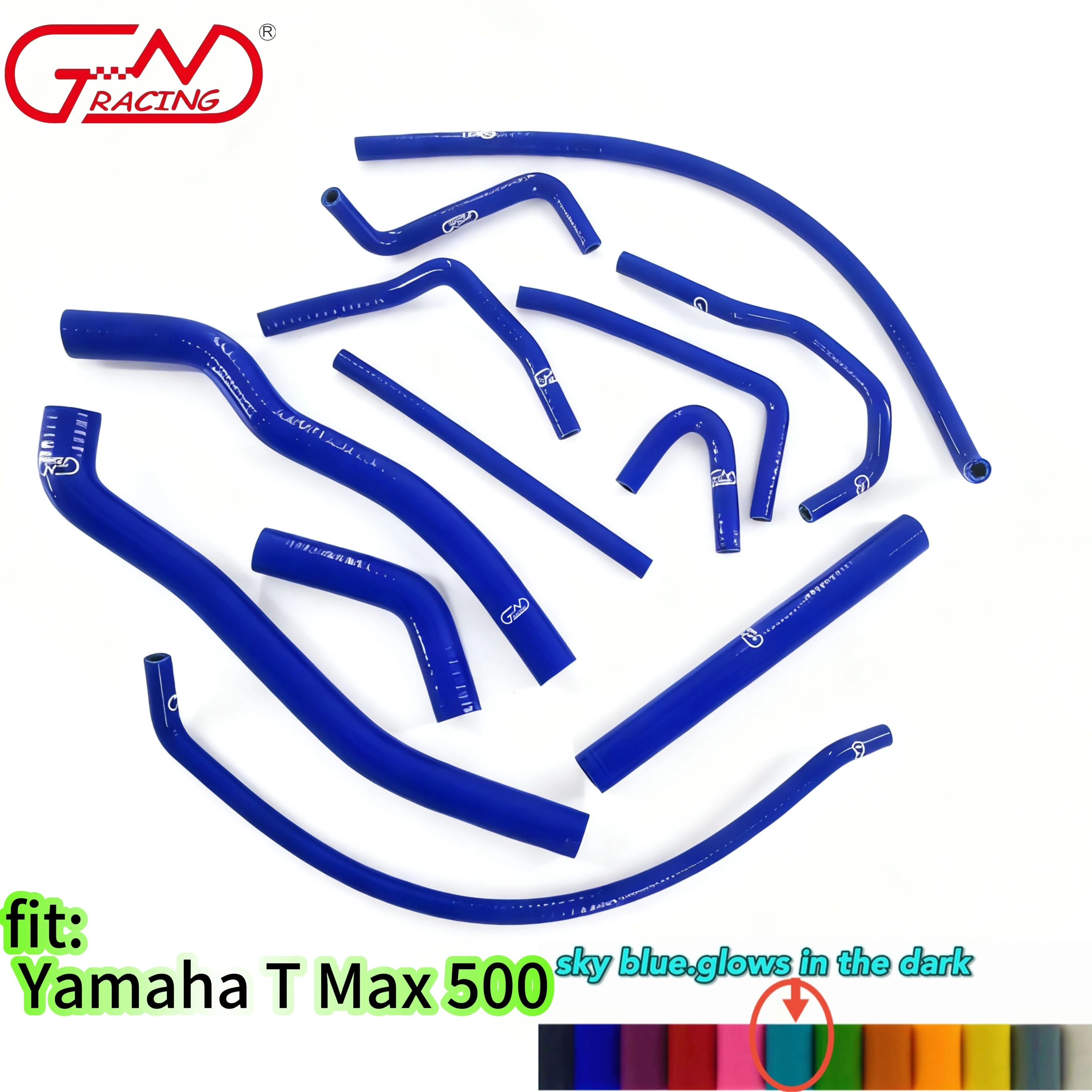 

For Yamaha T Max 500 Silicone Radiator Hose