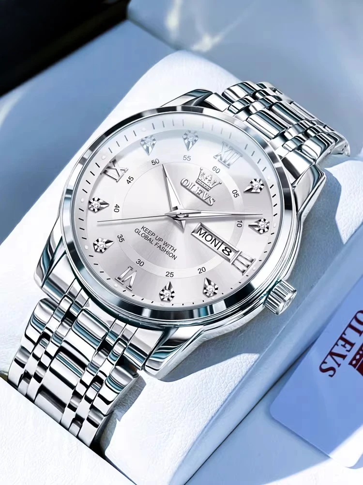 

Zml new authentic men's watch, men's mechanical watch, waterproof business quartz watch for men