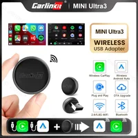 Carlinkit Mini Ultra 3 adaptador Carplay con cable a inalámbrico Android Auto Box actualización OTA conexión perfecta para coche OEM modo Dual