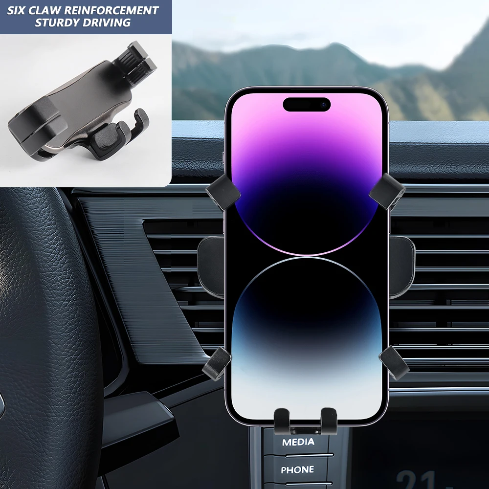 

Universal Gravity Auto Phone Holder Car Air Vent Clip Mount Mobile Phone Holder Cell Phone Stand GPS Support For iPhone