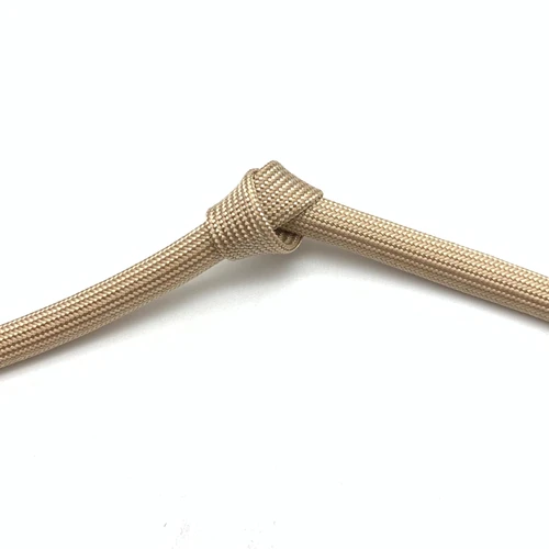 Imagen 2 del producto Manga de fibra de vidrio trenzada de 1 ~ 20mm, 800 grados C, aislamiento de vidrio químico de alta temperatura, funda de tubo de fibra suave, Protector de Cable