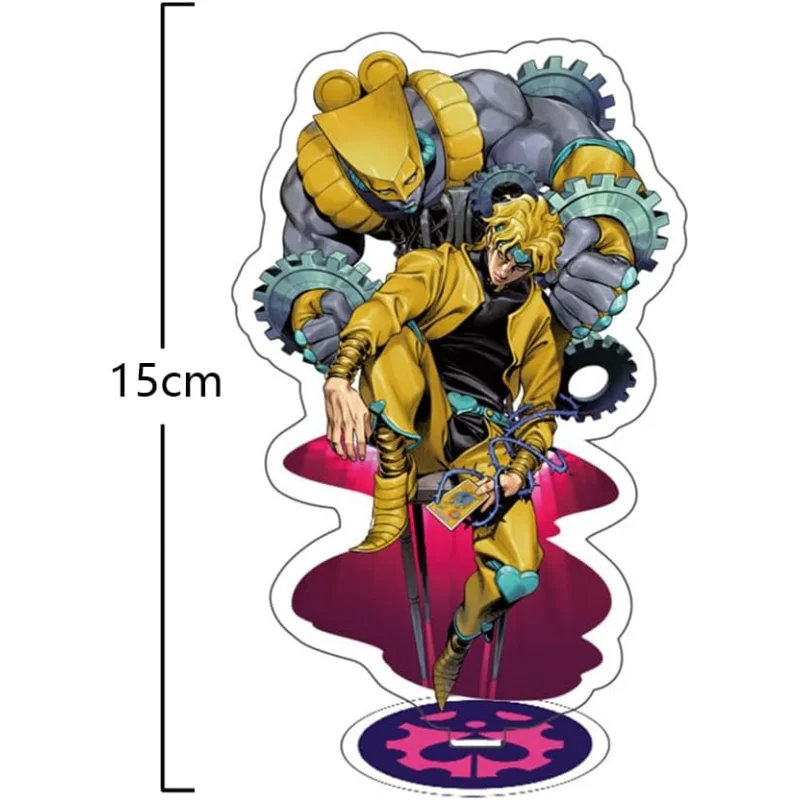 JoJo's Bizarre Adventure Jotaro Kujo Dio Acrylic Stand Figure 15cm Room Desk Decoration Keychain Pendant Display Collection New - view 5