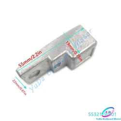 55321-90J01 ânodo de zinco para motor de popa 4T DF60-DF140 55321-90J00 de Suzuki