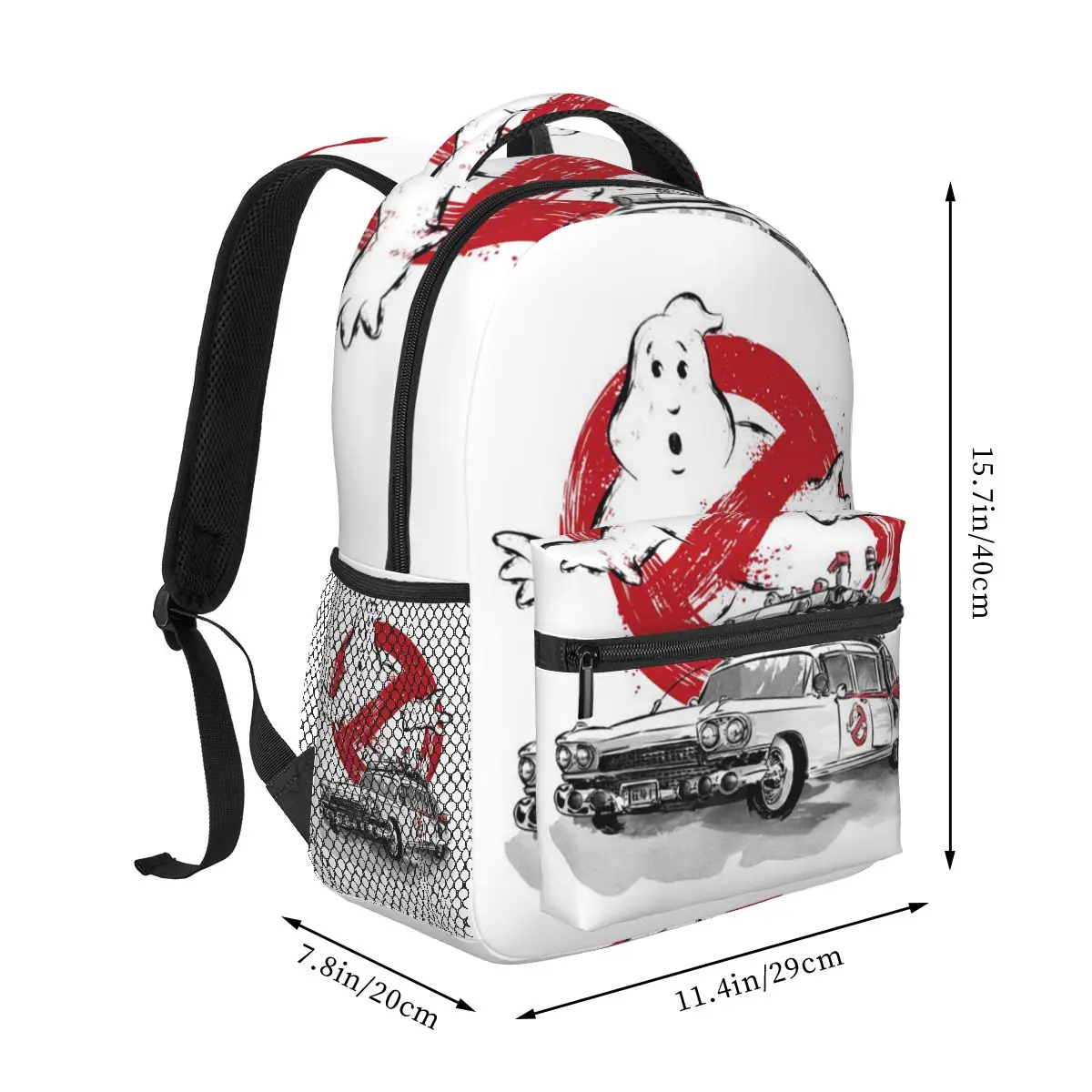 Ghost Busters Ghostbusters Movie Backpack Student Boys Girls BookBag Children School Bag Computer Shoulder Bags for Men Women