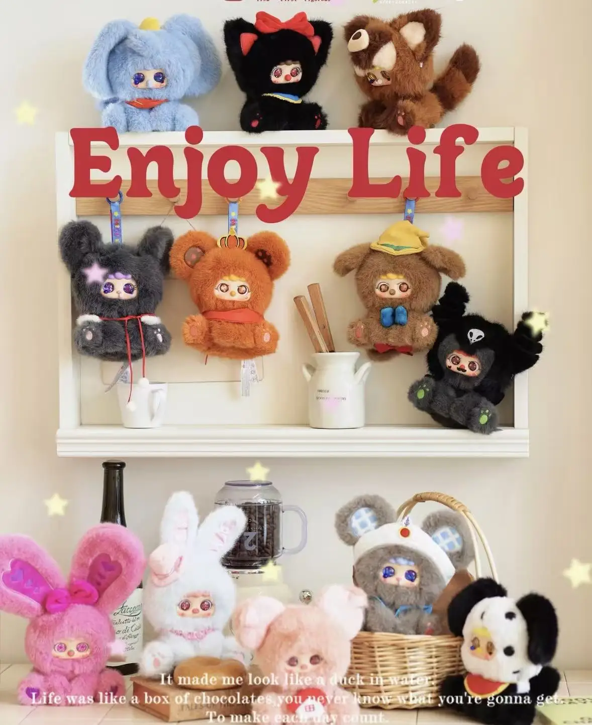 جديد حقيقي ميغو خرافة أسرار صندوق أعمى اللعب الحلي سلاسل المفاتيح دمى لطيف أنيمي البضائع لهدايا عيد ميلاد فتاة #6