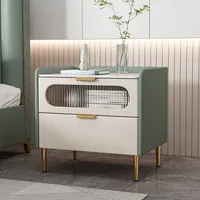 Aesthetic Storage Cabinet Nightstand Bedroom Vanity Luxury Bedside Nightstands Minimalist Organizer Tables De Nuit Furniture