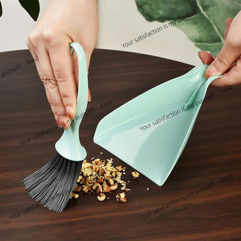 2Set Drawer and Desktop Cleaning Brush，Mini Dustpan and Broom Set，Dining Table Keyboard Brush，Desktop Small Gap Brush