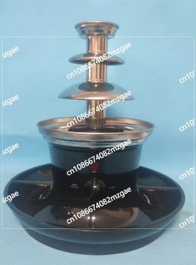 

Миксер для шоколада с фруктовой тарелкой, трехслойный фонтан из нержавеющей стали.