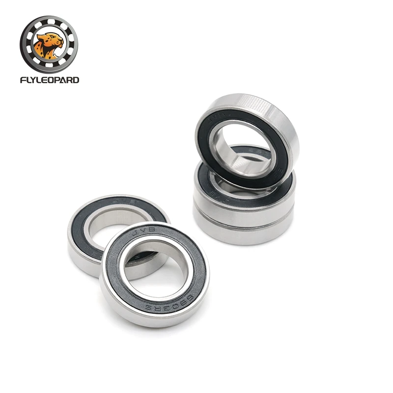 4pcs 163110-2RS Bicycle Bearing SteelFlower Drum Bearing 16*31*10mm Bearing Mountain Bike Bicycle Spare Parts