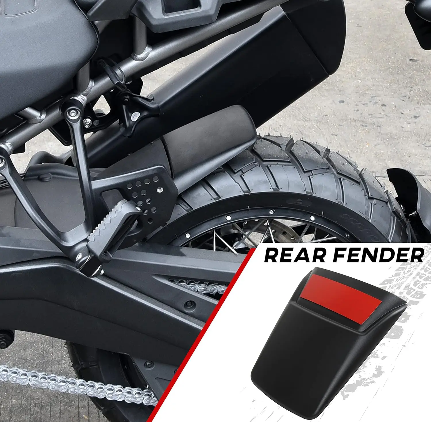 Front & Rear Mudguard Extender Kit for Pan America 1250 2021-2024