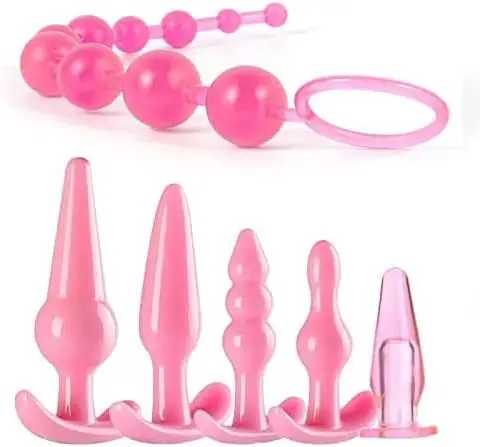 3Pcs Couple Expanding Portable Butt Sets Pulg Toy Anales Sx Games Toys Plug Expanding Relaxing Tools For Men Portable Women Sung