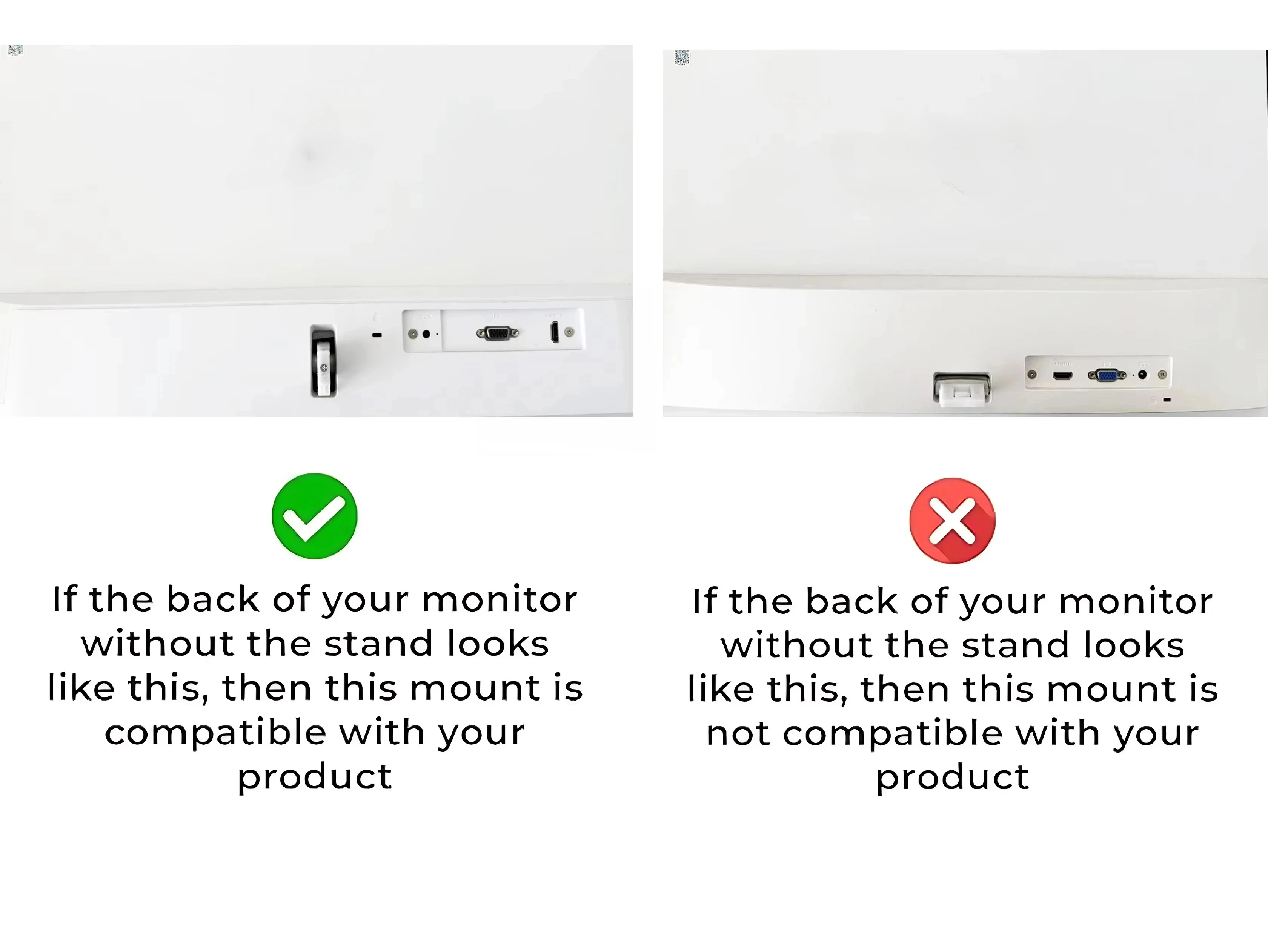 Совершенно новый адаптер VESA для мониторов HP M22f M24f M24fd M27f M24fw M27fd M27fq 524sa 524sw 527sf 527sw 532sf