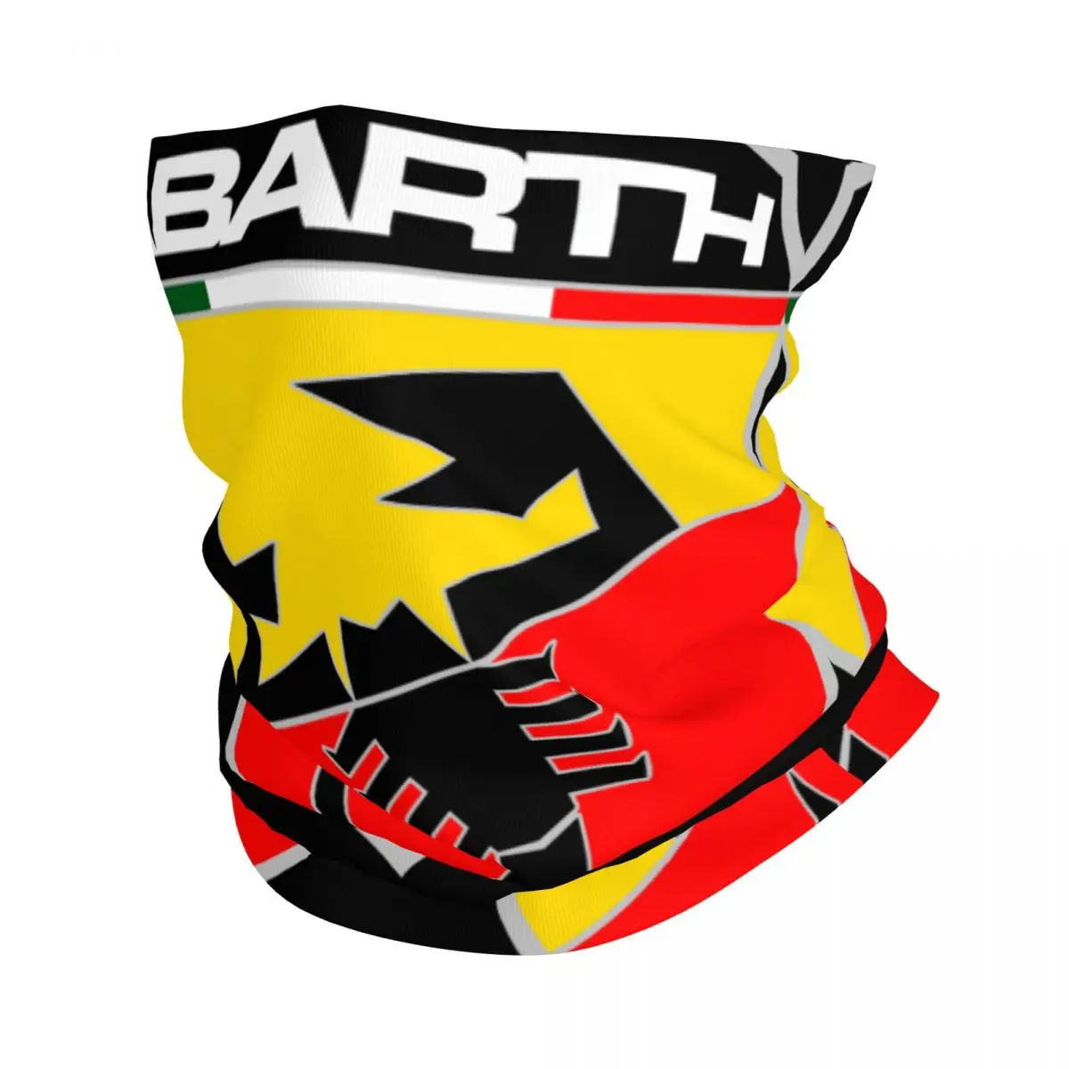 

Шарф-маска Abarth унисекс, теплая повязка на голову, с принтом логотипа, с защитой от ветра, для походов