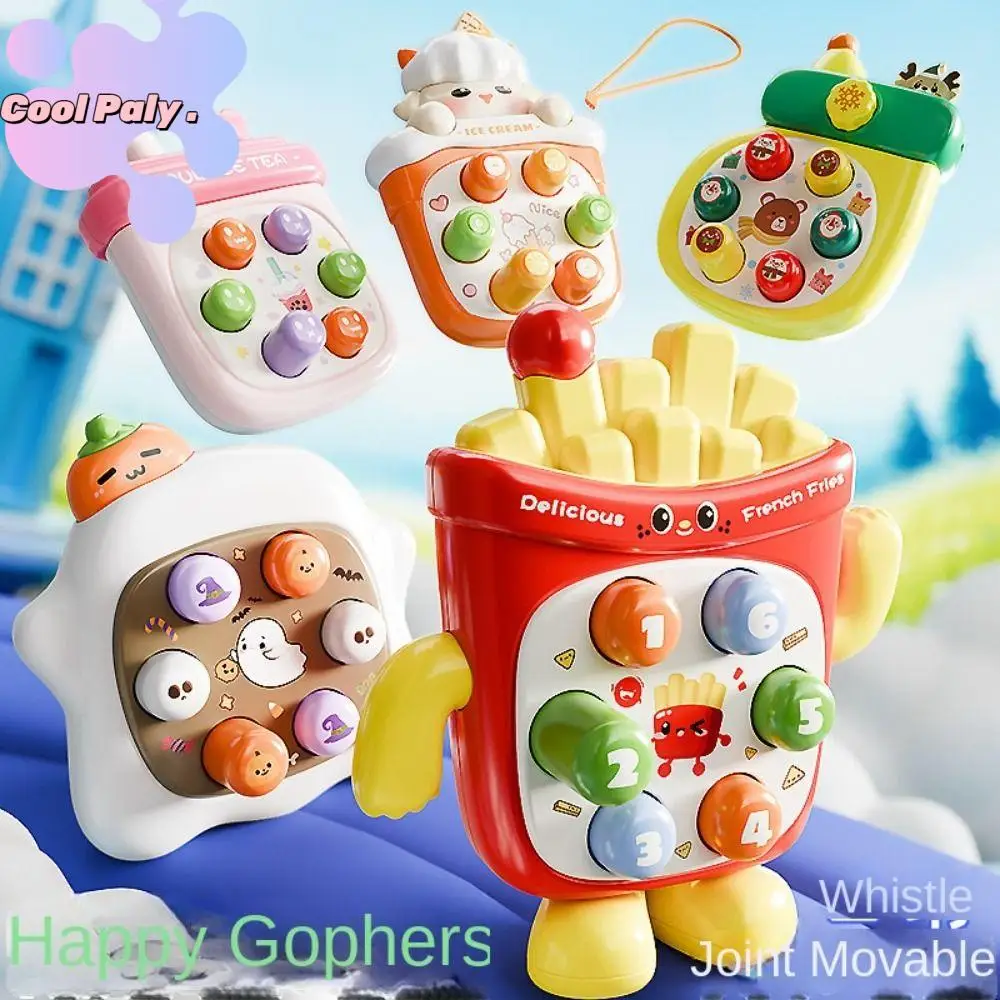 

Educational Happy Groundhog Children's Toy Colors Randomized Therapy Fast Push Game Toy Relaxation Memory Game Whack Mole Game