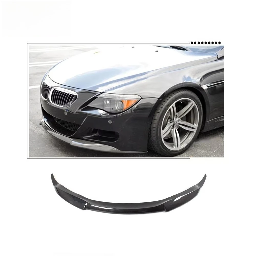 

Carbon Fiber Front Bumper Lip Spoiler for B-MW E64 M6 10-13