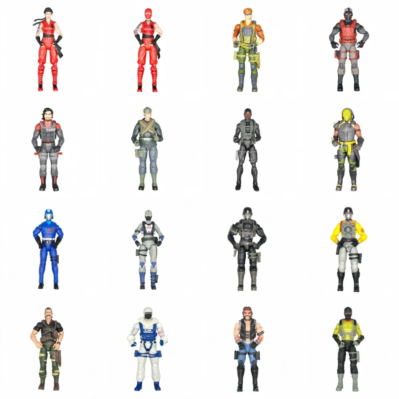 En stock: Figura de acción articulada de 6 pulgadas de G.I. Joe, soldado Cobra Tracker Flint, coleccionable para adultos, para exhibición en colección de hobbies.