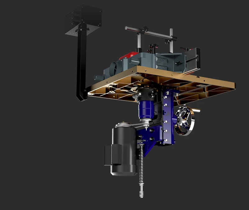 New Alpha series milling machine HW303 woodworking end milling, precision mechanical slotting tenon