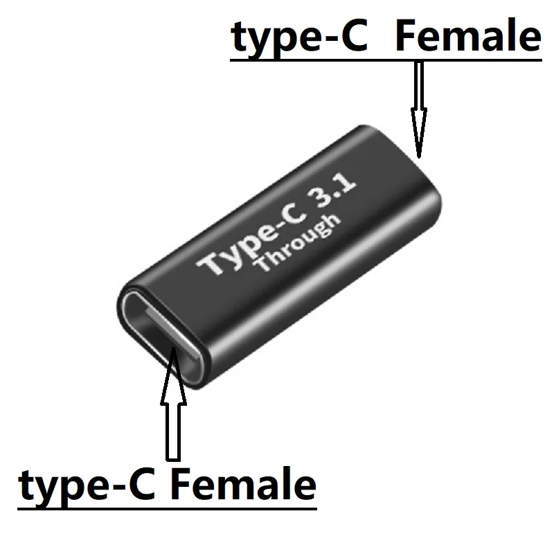  OTG Type C Adapter USB 3.1 Type C Male To Female Converter USB-C Adapter for PC Laptop Tablet Smart Phone Portable Connector