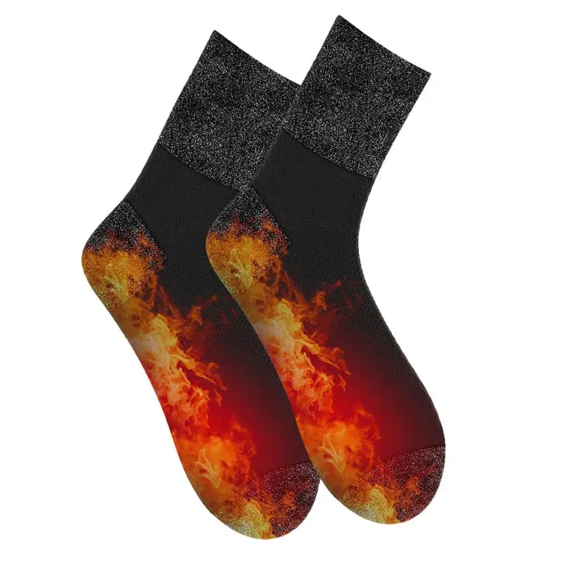Heated Skiing Socks…